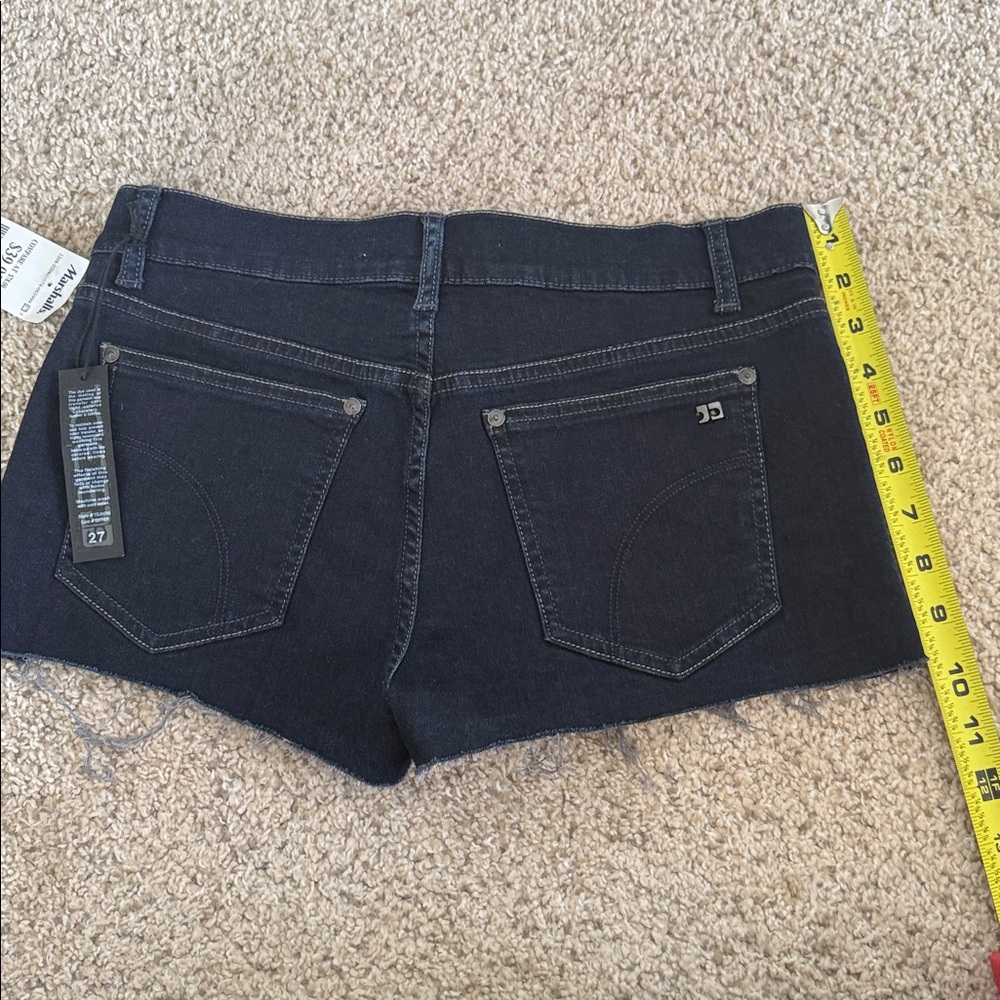 NWT Joe's Jeans Dark Blue Denim SHORTY Shorts Sz 27 - Picture 5 of 5